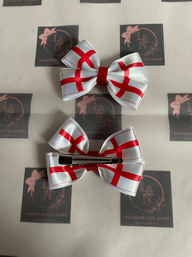 St George's Flag Bows