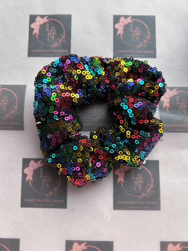 Sequin Scrunchies