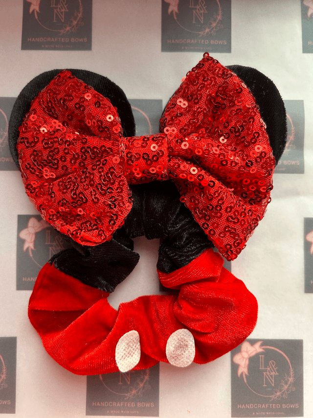 Minnie Ear Scrunchies