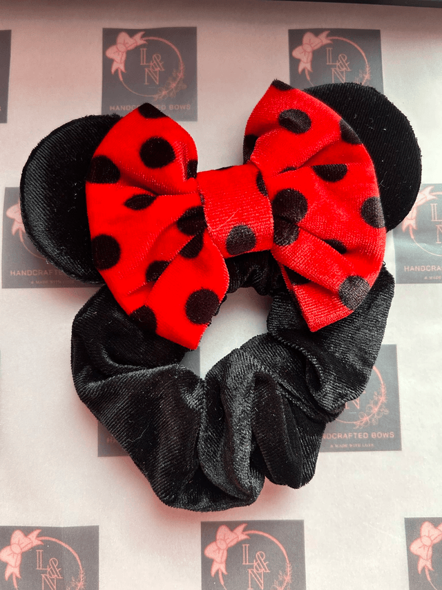 Minnie Ear Scrunchies