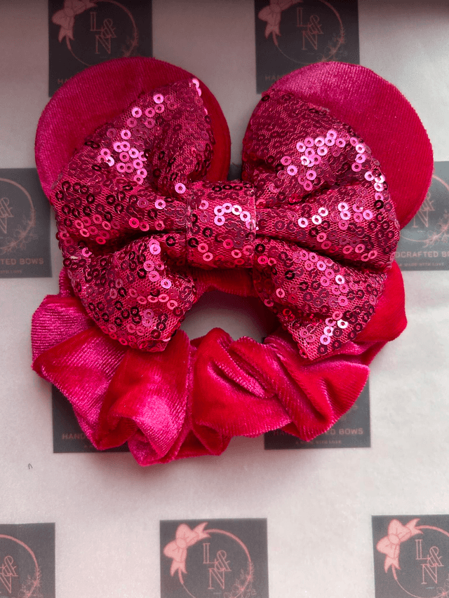 Minnie Ear Scrunchies
