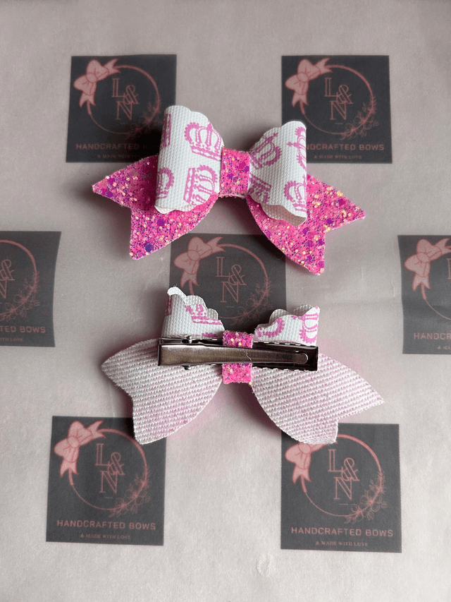 Pink Crown Bows